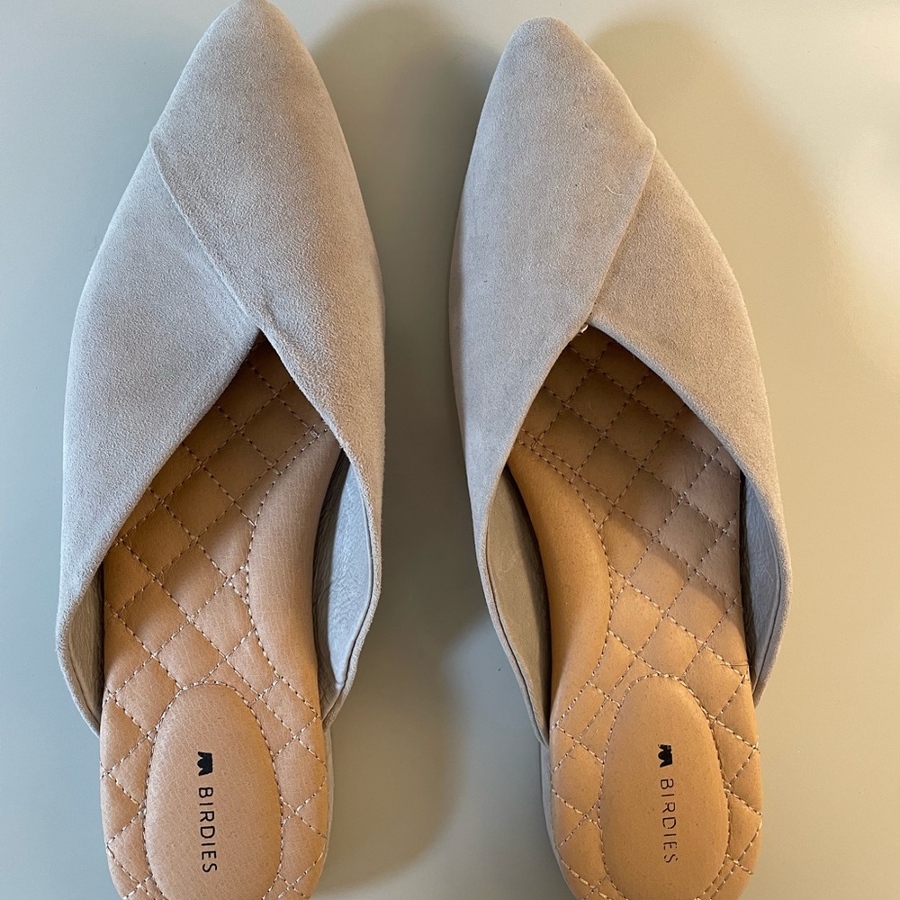 Birdies Swan Mules (lunar color)